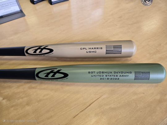 Personalized Commemorative Bats